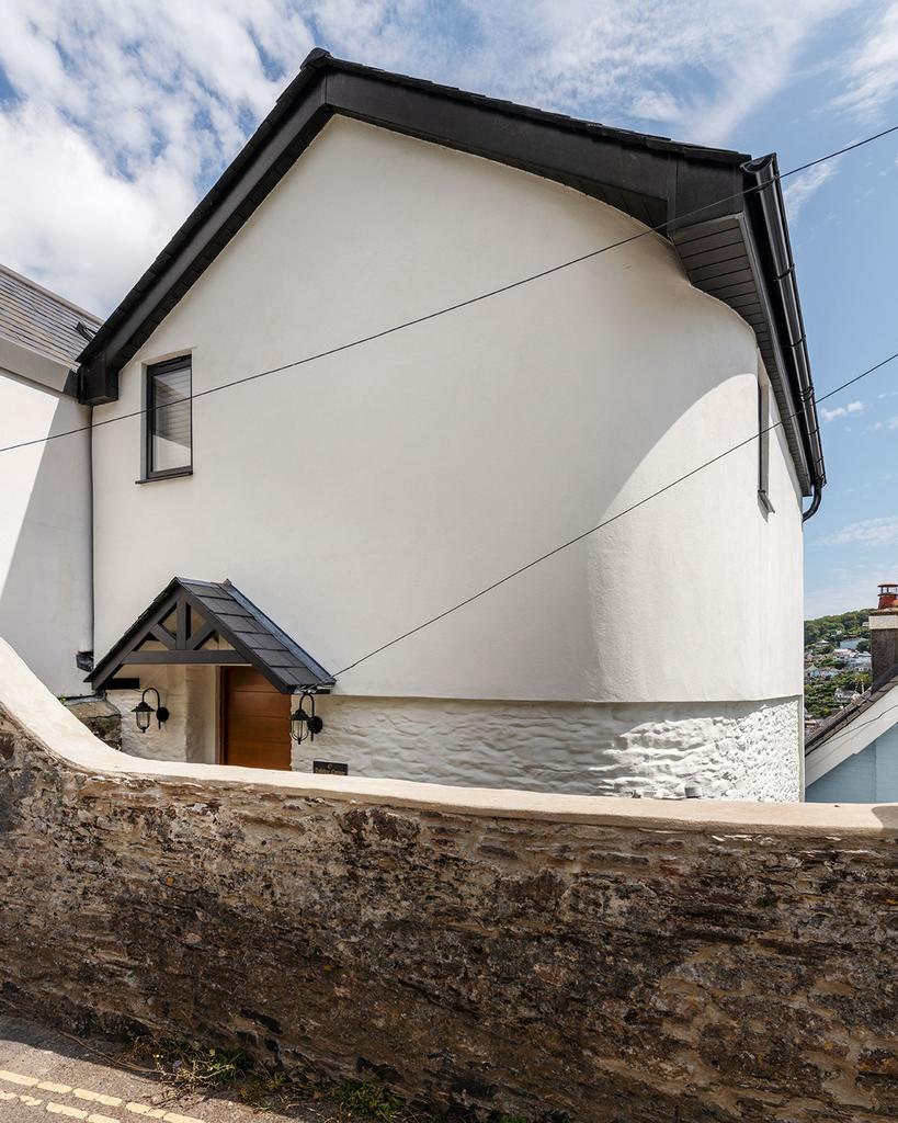 Front Elevation- Trafalgar Cottage Above...