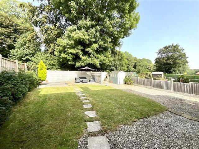 Rear garden