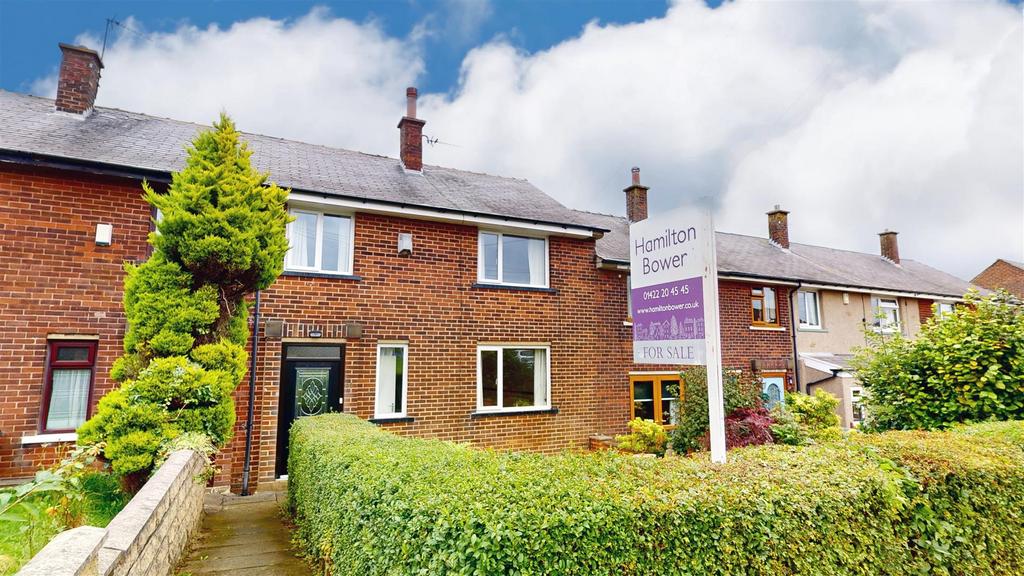 Belle Vue Road, Shelf, Halifax 3 bed terraced house for sale £168,000