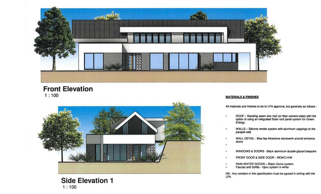 FRONT &amp; SIDE ELEVATIONS Whips project   Remodel SC