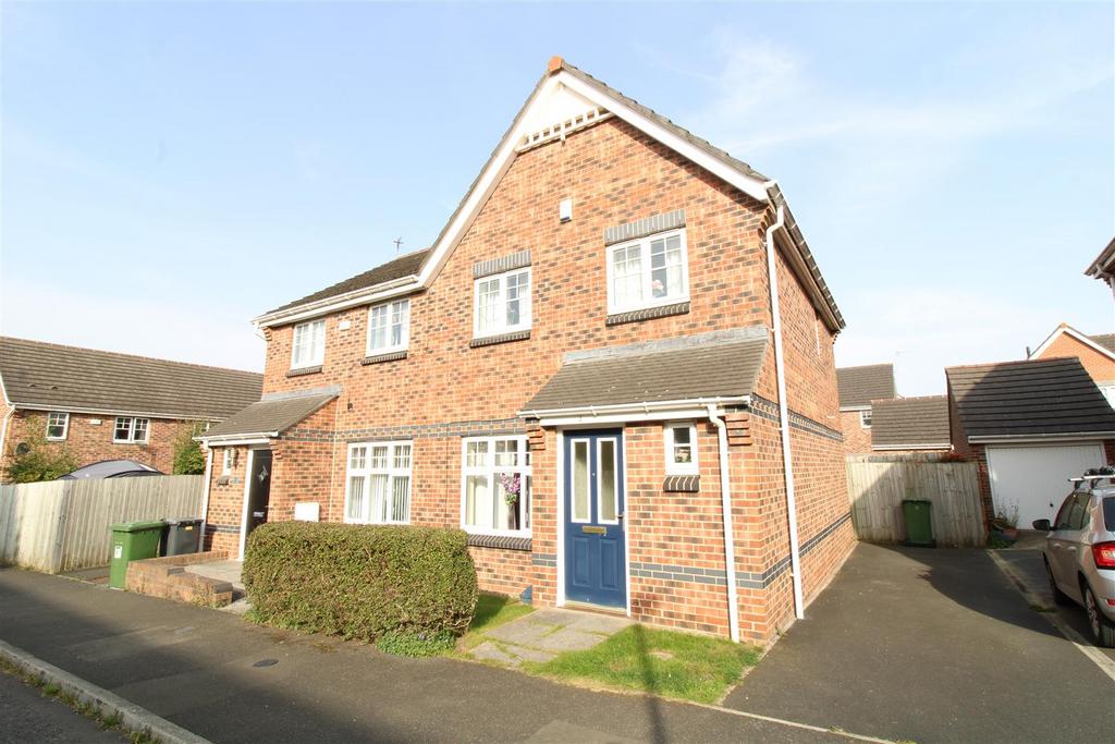Housesteads Gardens, Longbenton, Newcastle Upon Tyne 3 bed semi