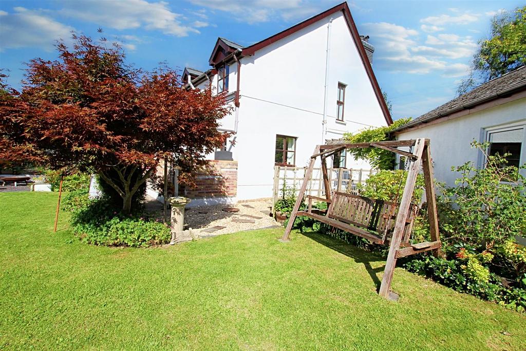 View of house and garden