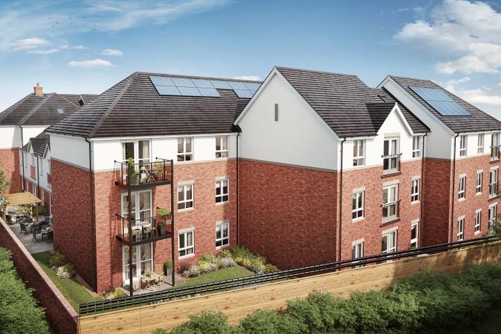 Clothier Manor Artist Impression of Rear