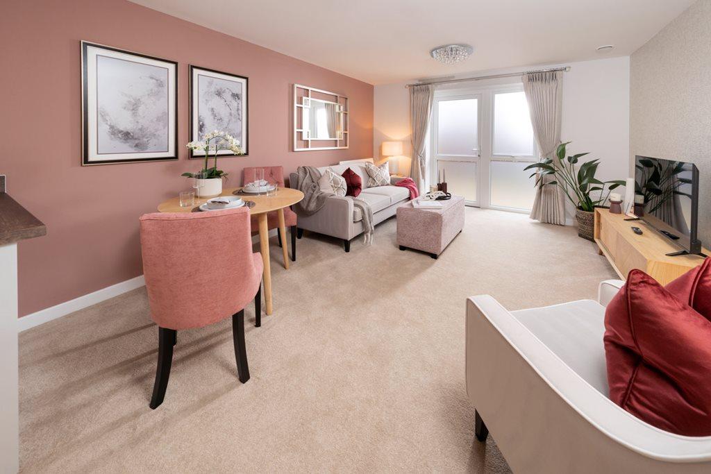 Living Room - One Bedroom