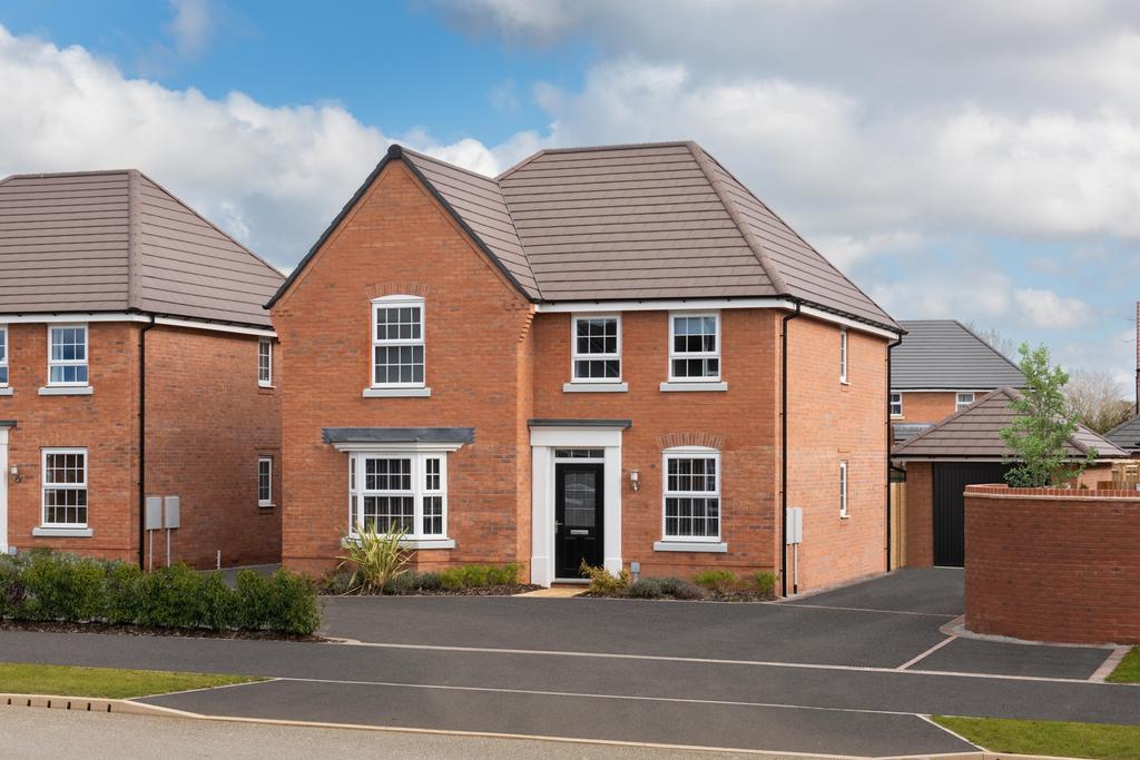 External view of the four bedroom Holden