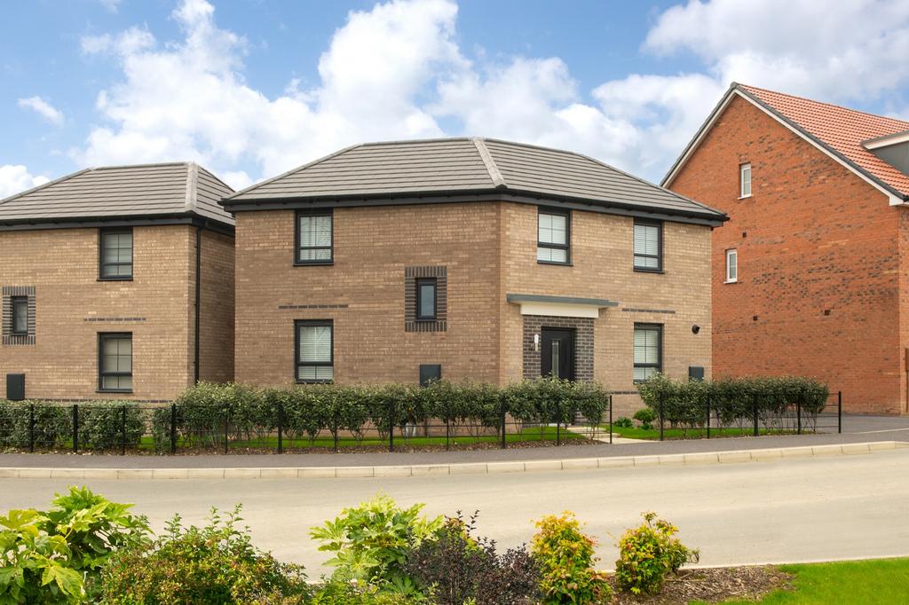 Lutterworth at Barratt Homes at Bourne Len Pick Way, Bourne PE10 3 bed