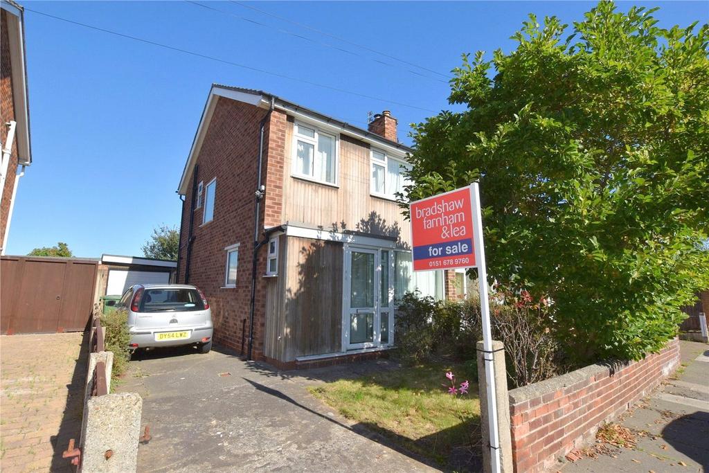 Croft Drive, Moreton, Wirral, CH46 3 bed semidetached house for sale
