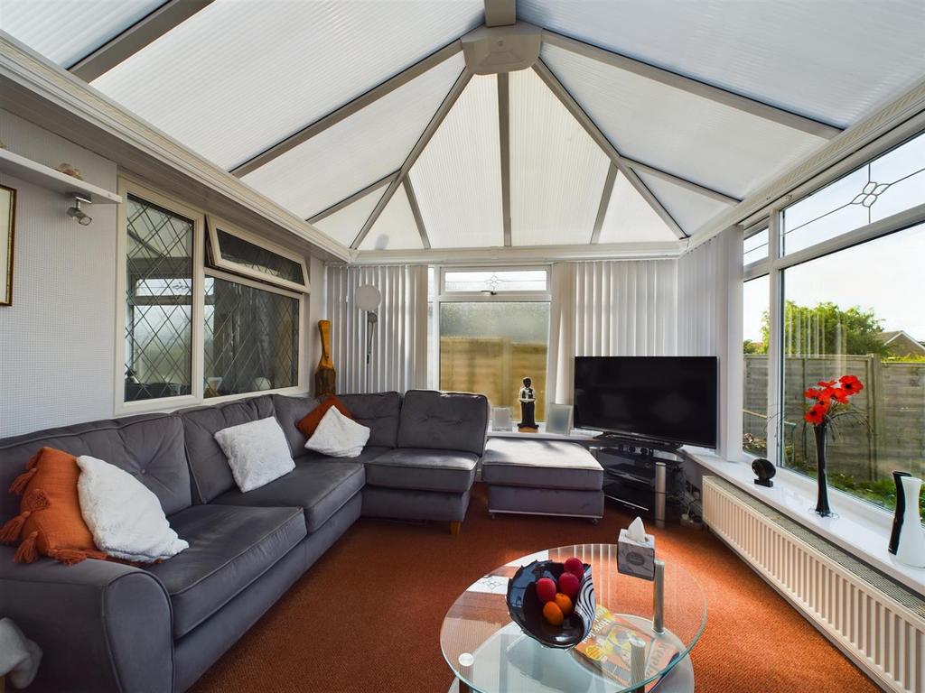 Upvc conservatory: