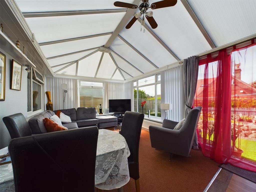 Upvc conservatory: