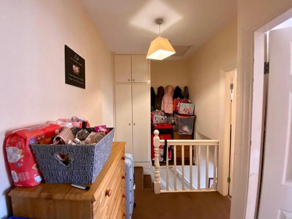 To the first floor landing