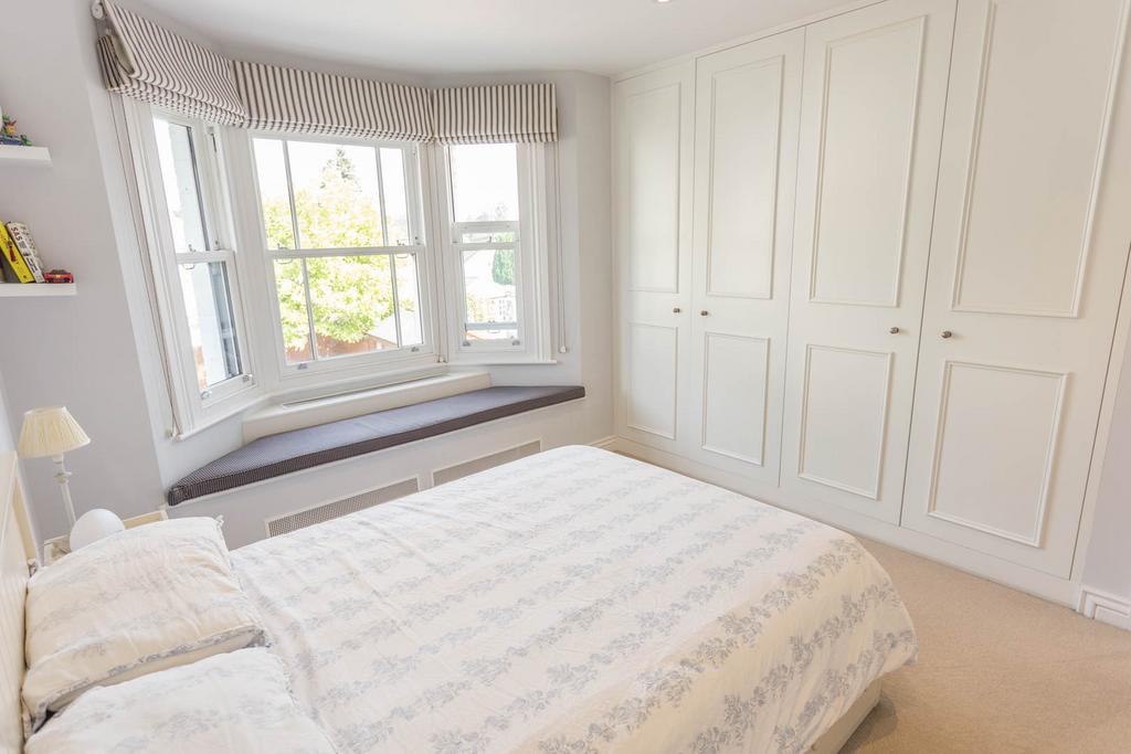Bedroom with fitted wardrobes