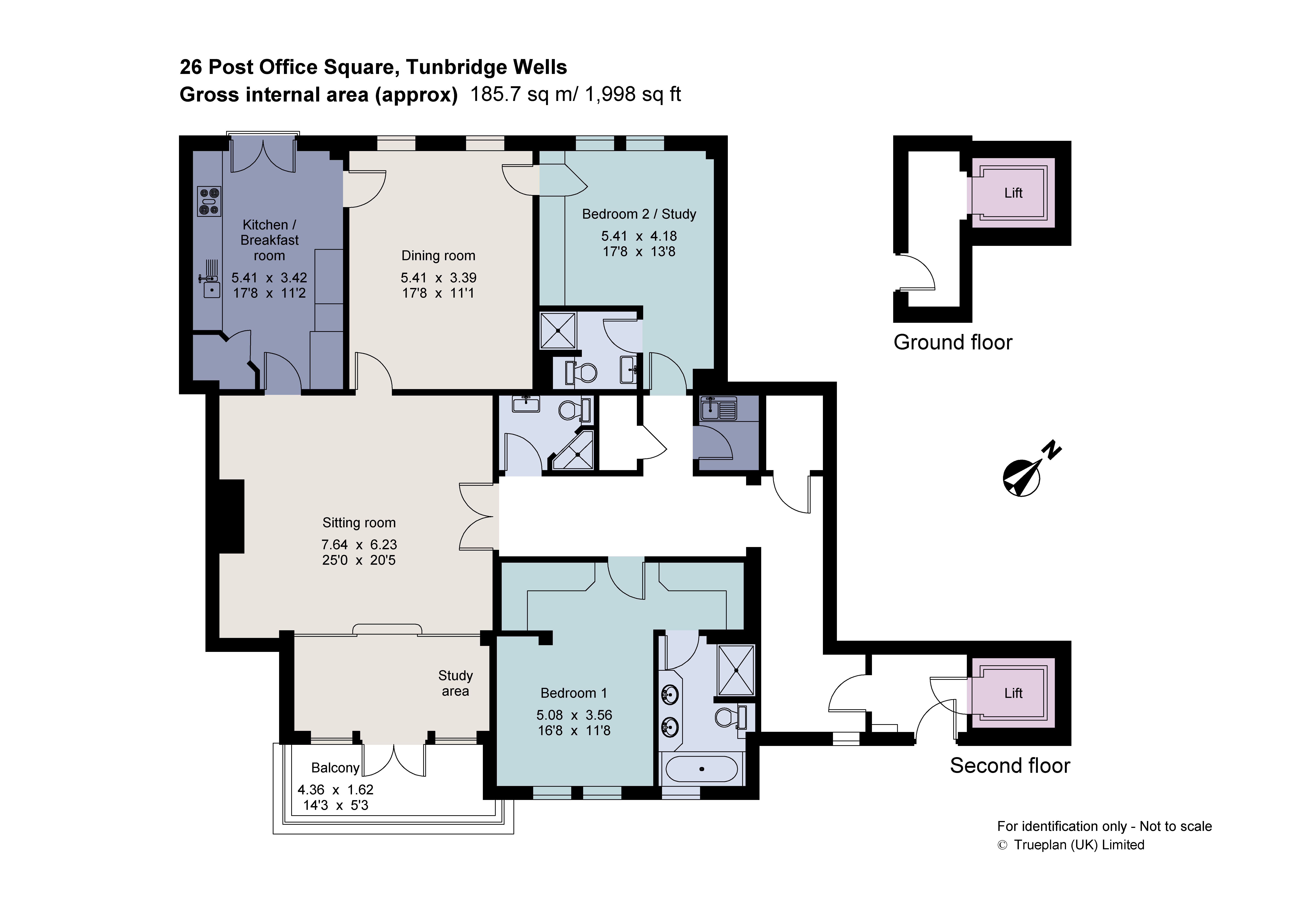 Post Office Square, London Road... 2 bed apartment - £900,000