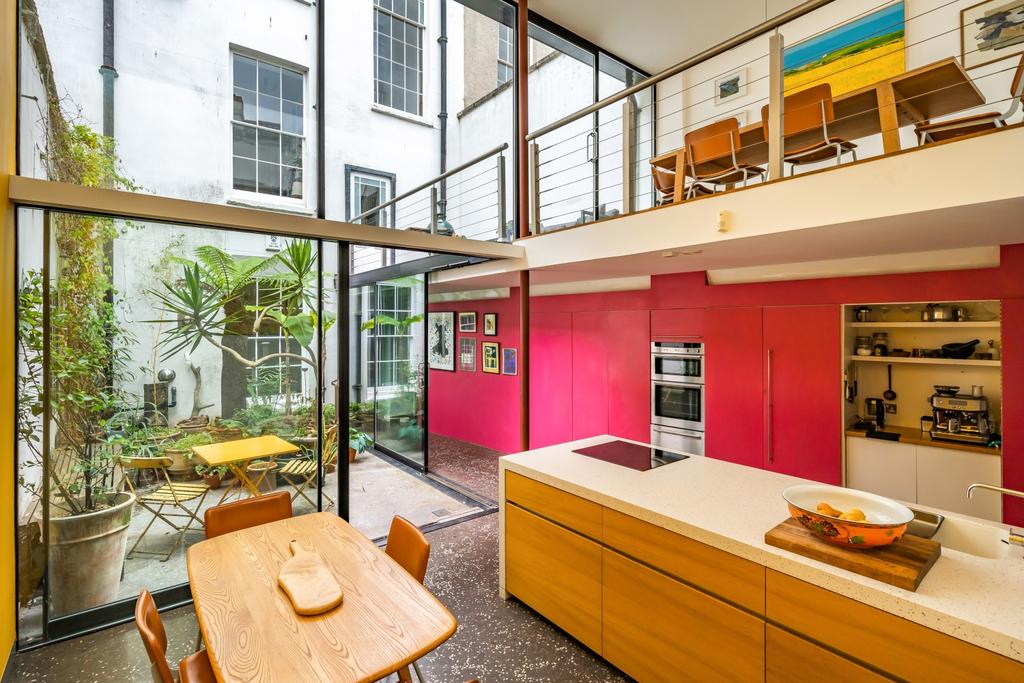 Kitchen and Courtyard