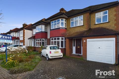 4 bedroom semi-detached house for sale - Knowle Park Avenue, Staines-upon-Thames, Surrey, TW18