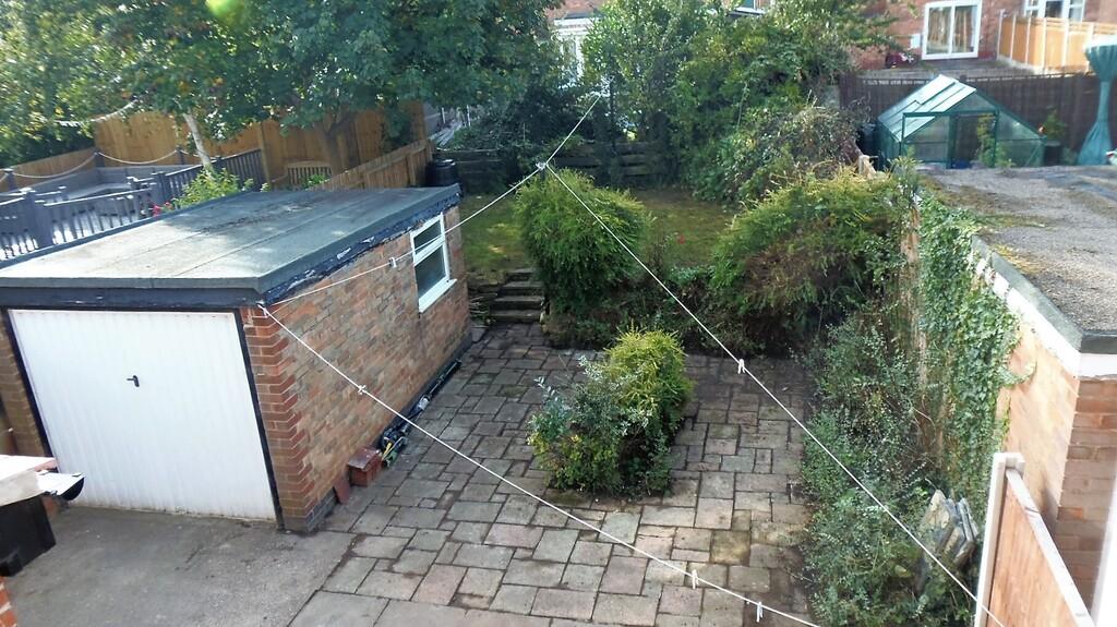 Rear garden