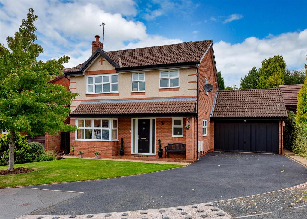 22 Bridgewater Drive, Wombourne, Wolverhampton 4 bed detached house for