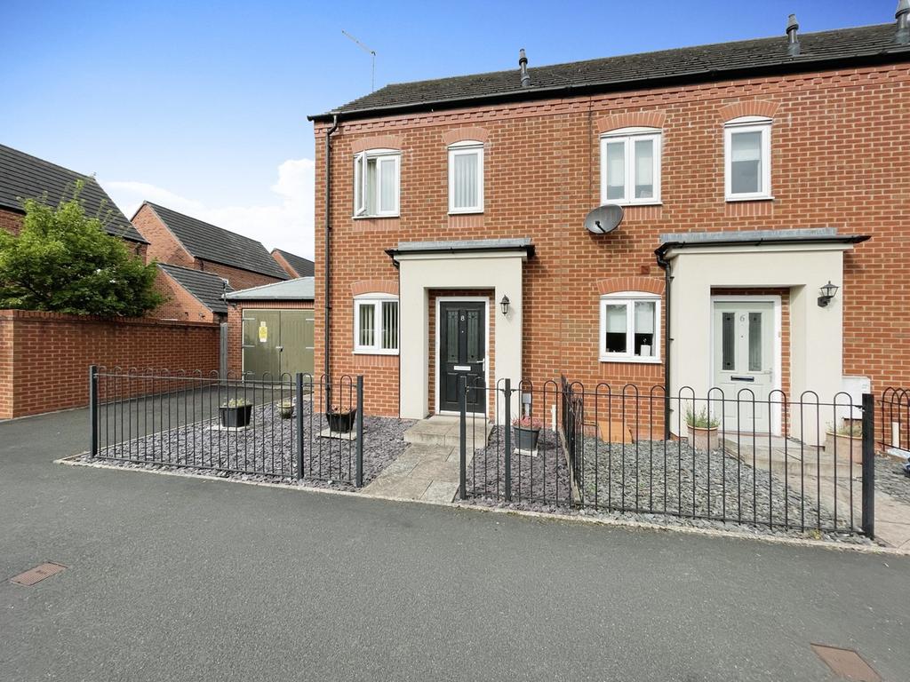 St Johns Drive, Hawksyard, Rugeley, WS15 2 bed end of terrace house for