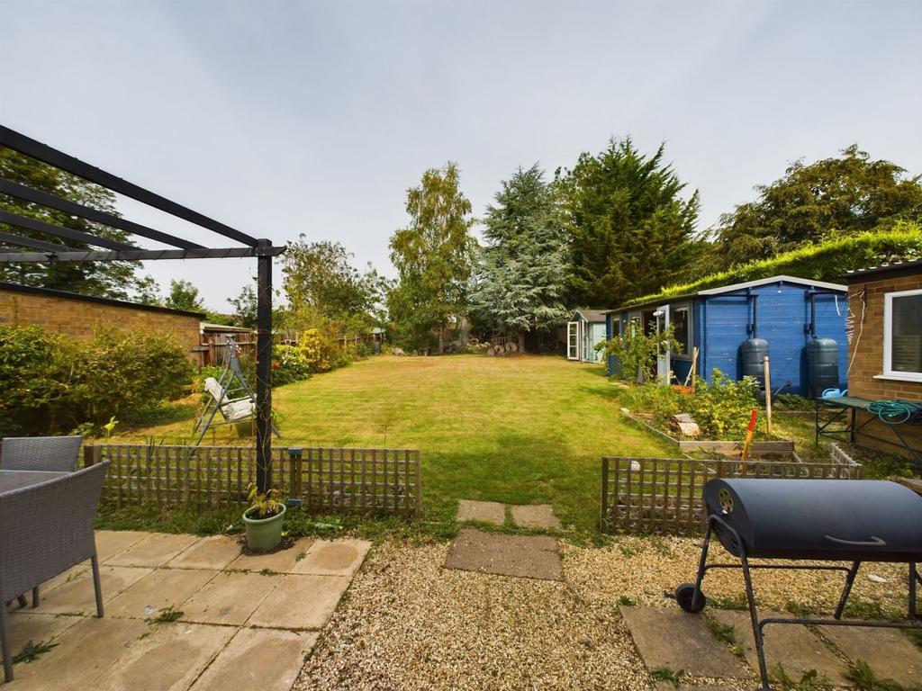 Rear garden