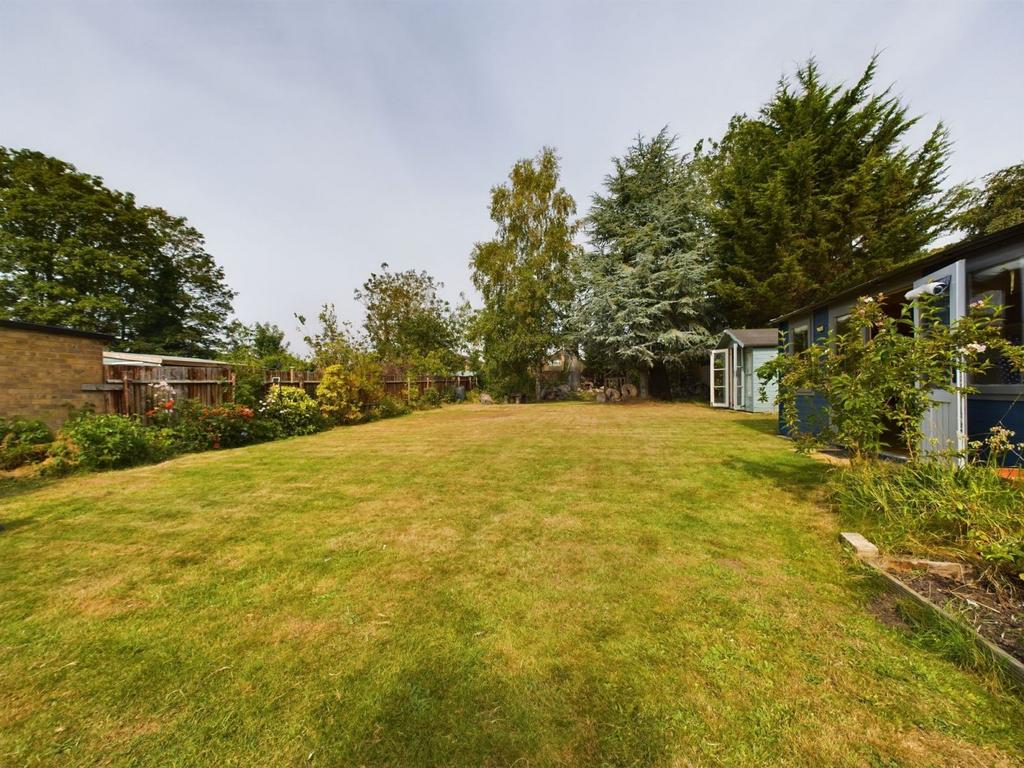 Rear garden