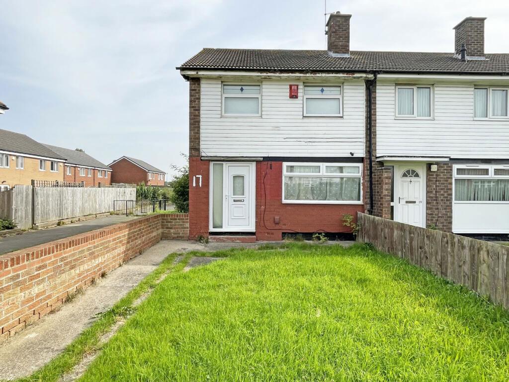 Midville Walk, Middlesbrough, North Yorkshire, TS3 0QZ 3 bed terraced