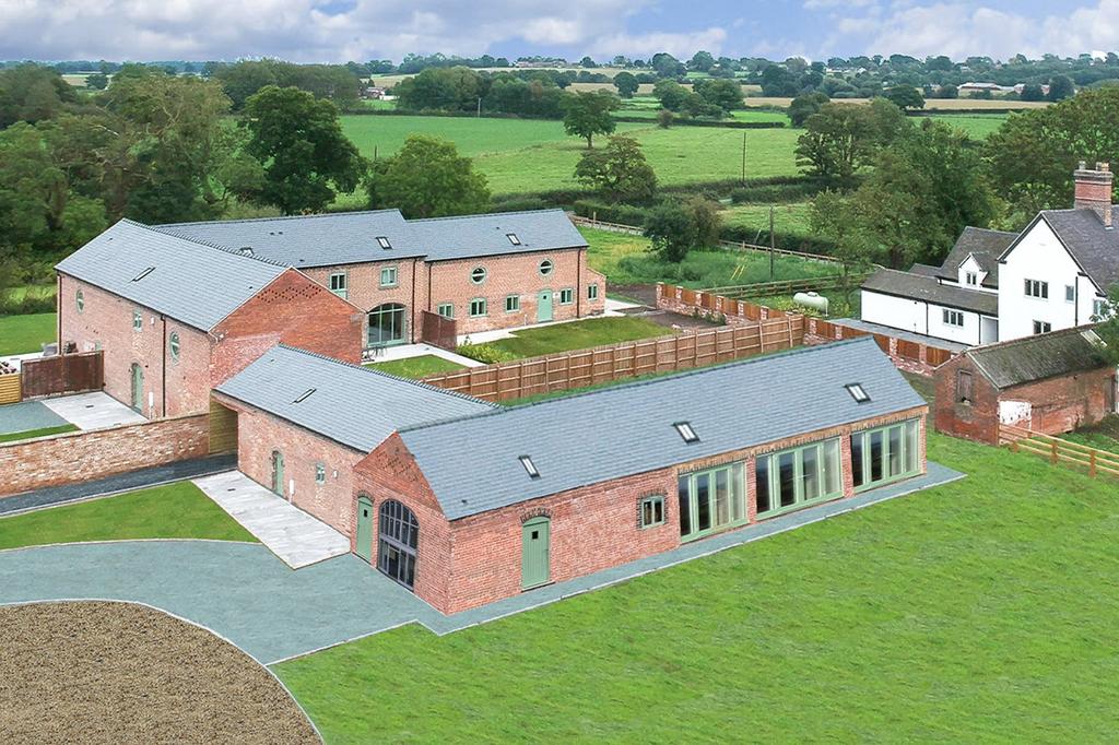 Lighteach Road, Prees, Whitchurch, Shropshire, SY13 4 bed barn