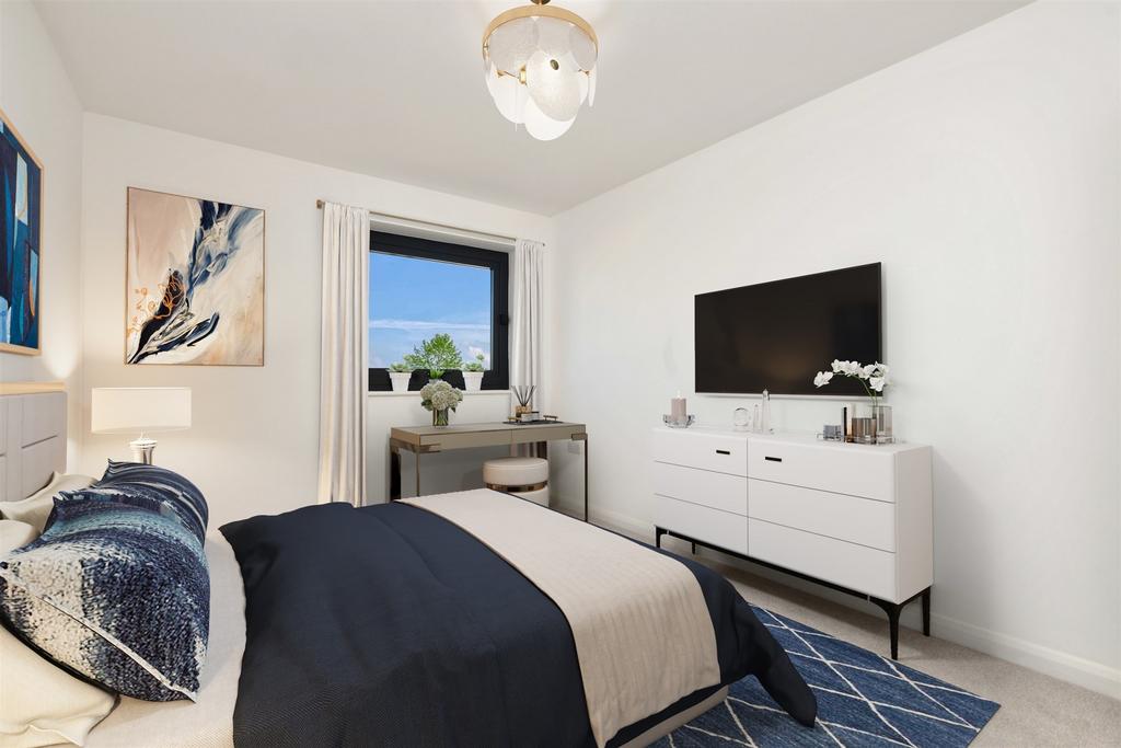 Bedroom 2 Staged