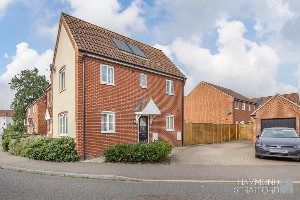 Jeckyll Road, Wymondham 2 bed end of terrace house for sale £230,000