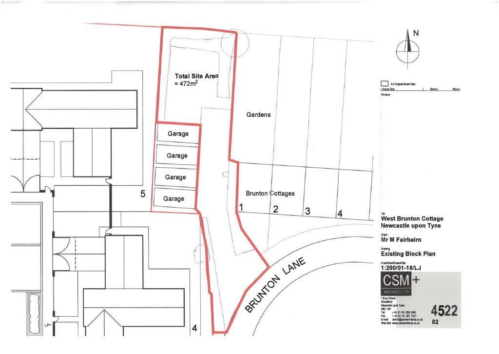 Brunton Lane, Great Park, Newcastle Upon Tyne Plot for sale £60,000