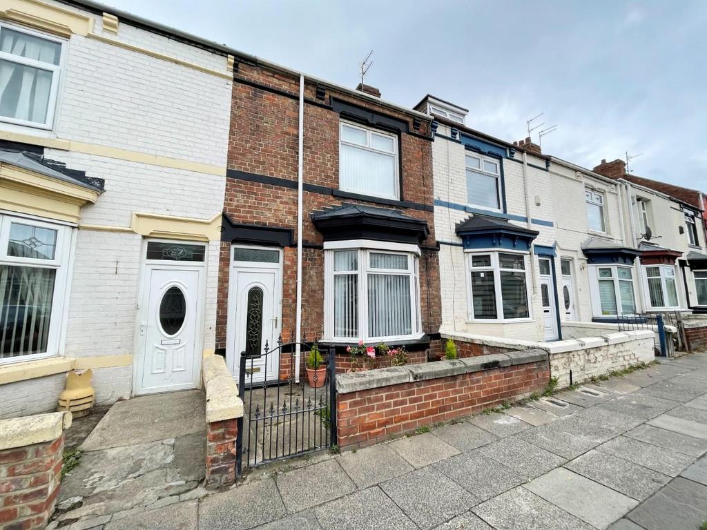 Brougham Terrace, Hartlepool 3 bed terraced house for sale £69,950