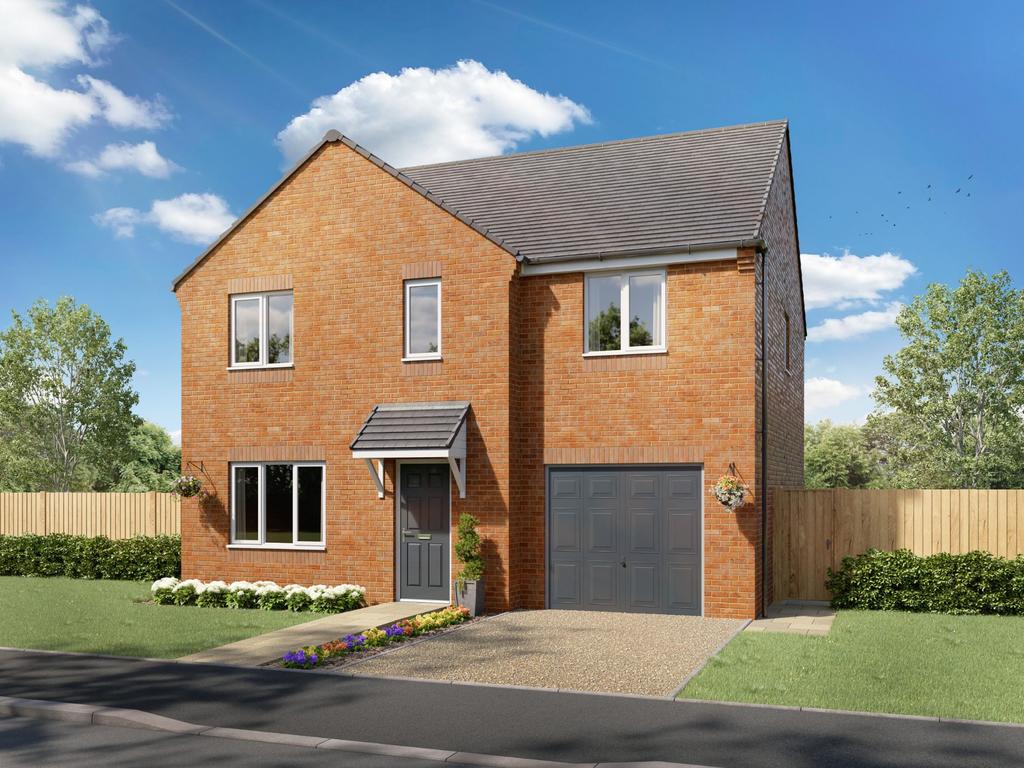 Plot 028, Lanesborough at The... 4 bed detached house for sale £315,995