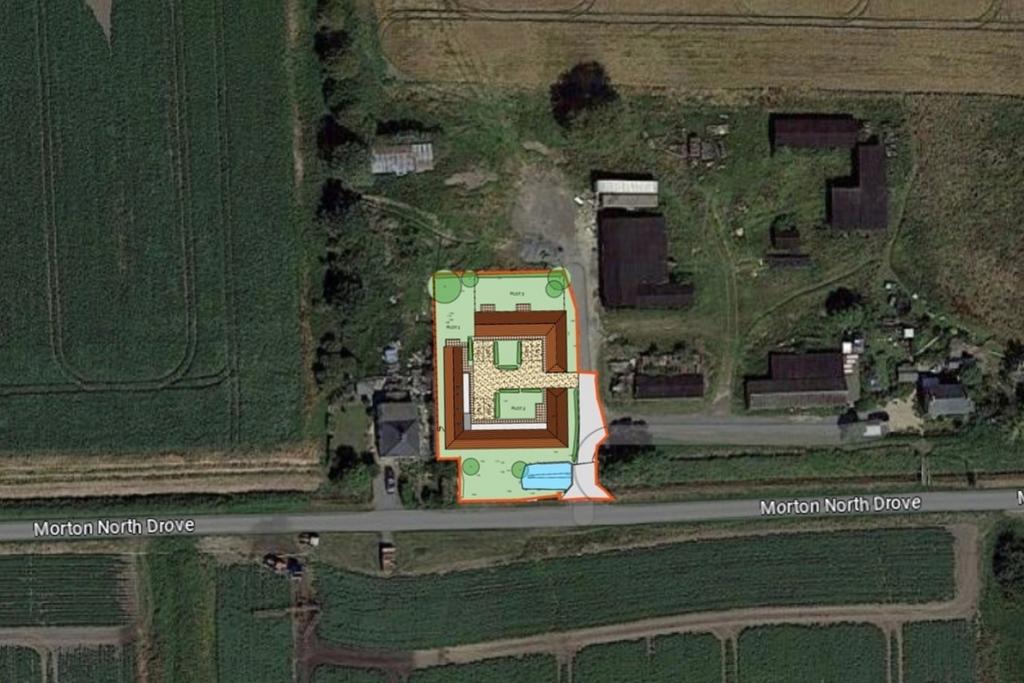 Morton North Drove, Bourne, Lincolnshire, PE10 Land for sale £200,000
