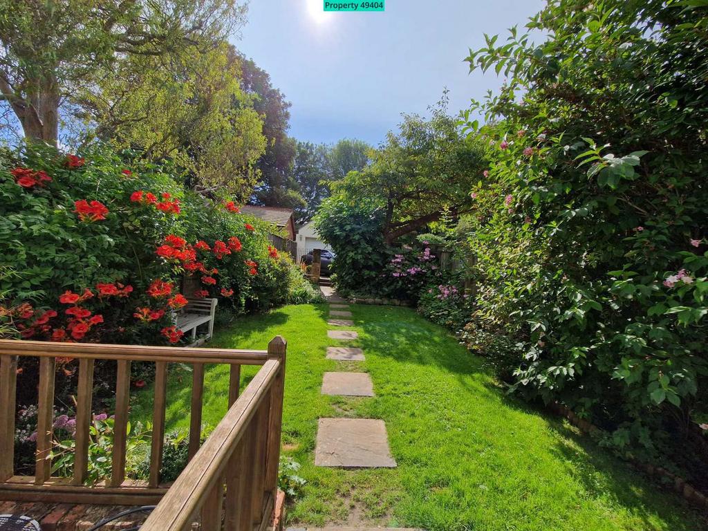 Rear garden