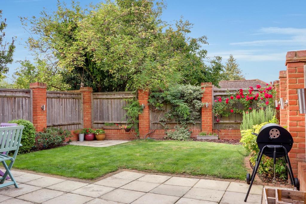 View of the garden