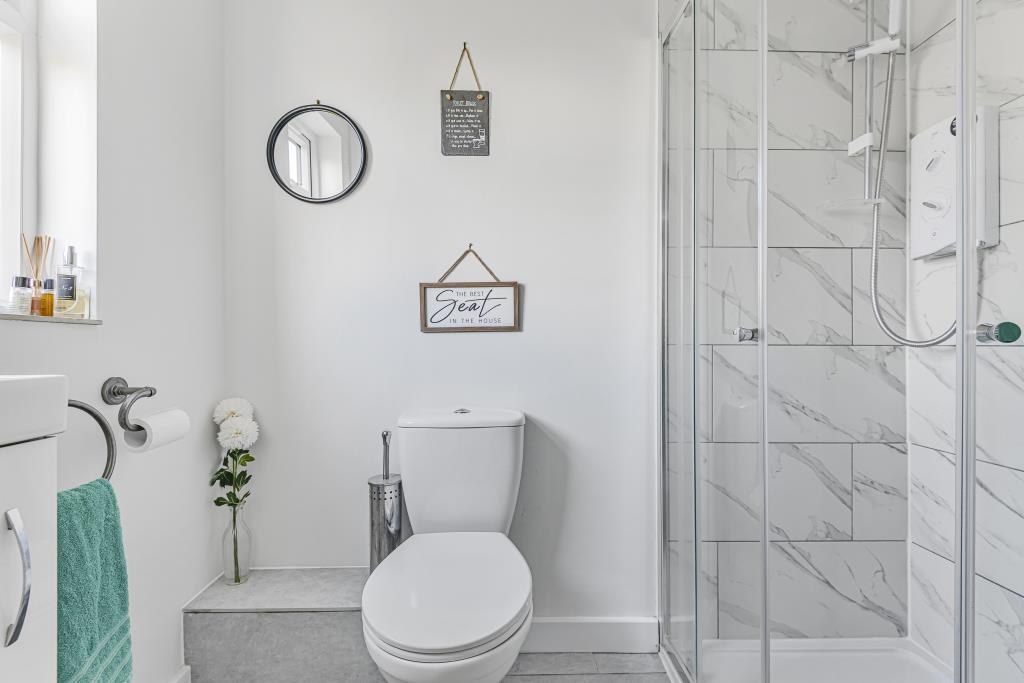 Downstairs shower room