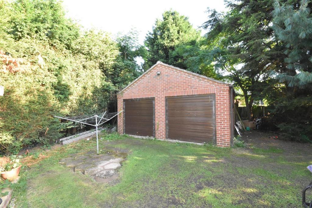 Double garage