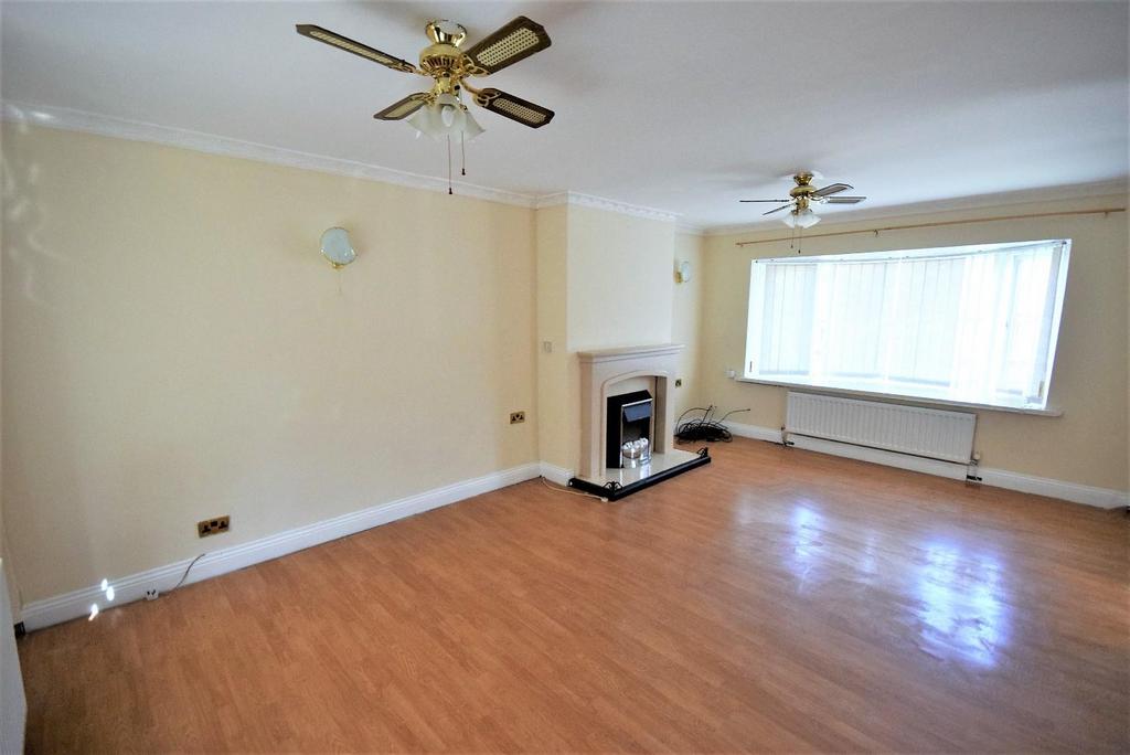 Lounge through dining room