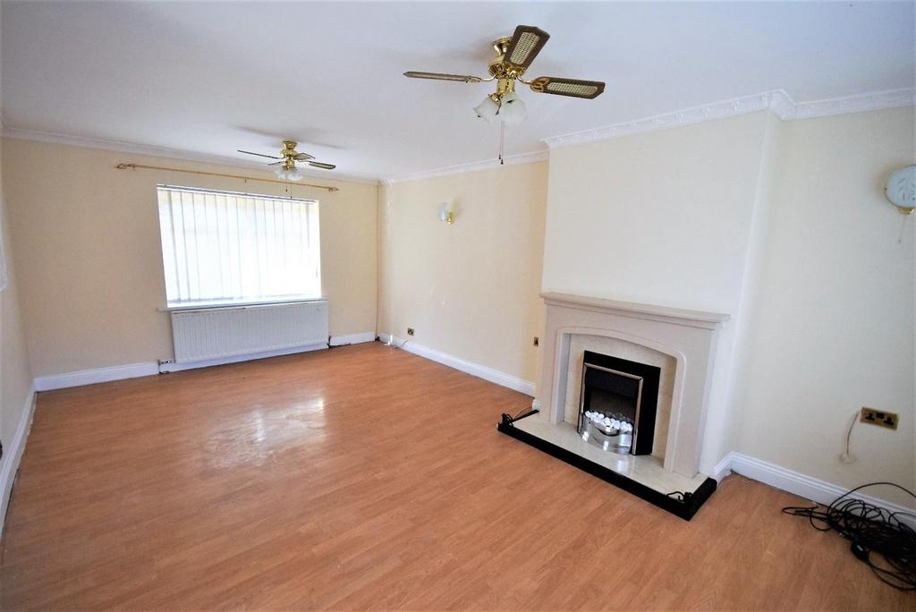 Lounge through dining room