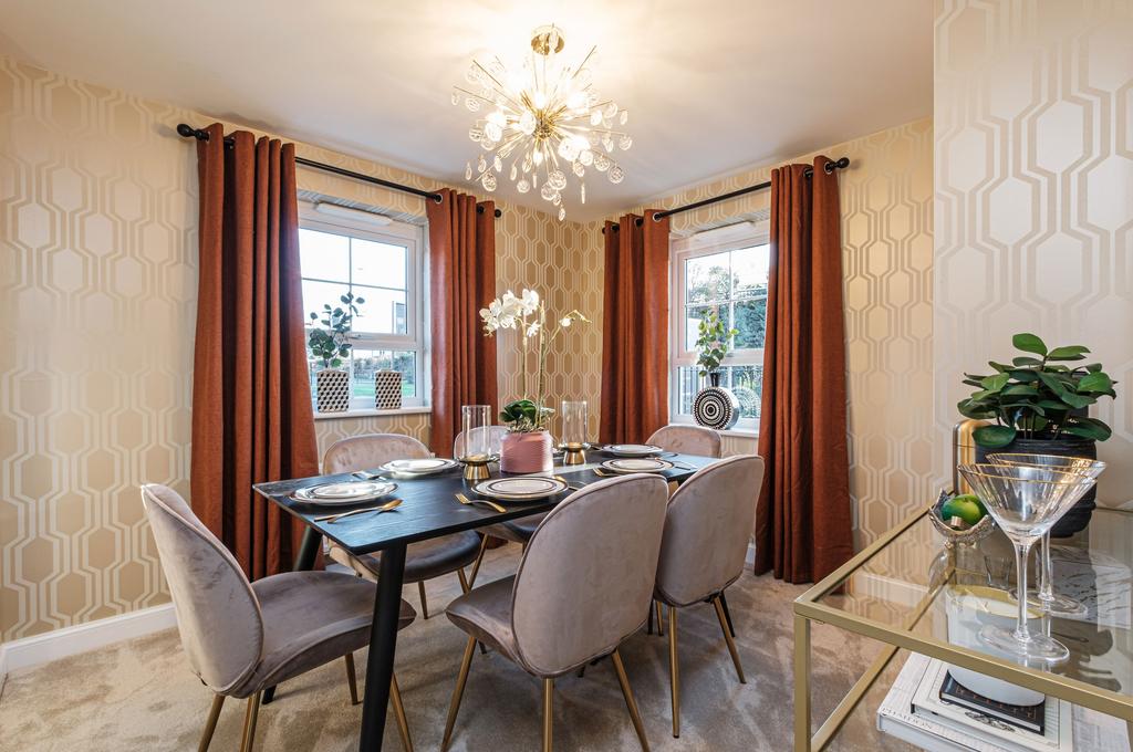 Interior view of the dining room of our 4 bed...