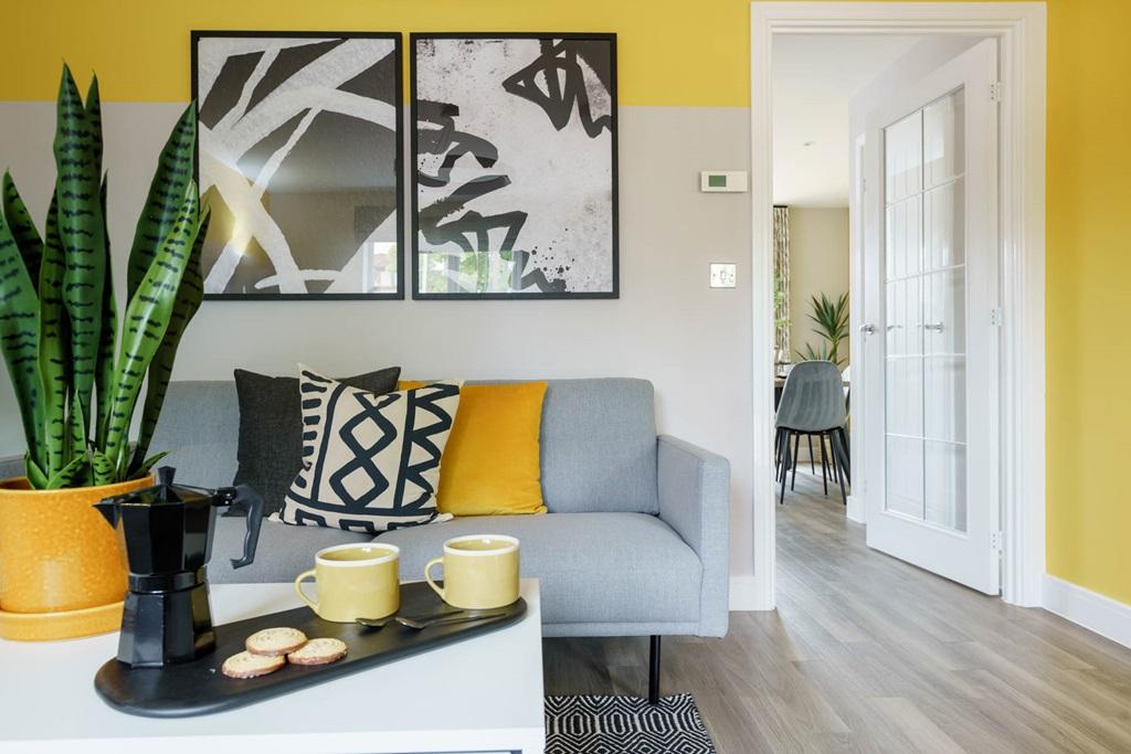 Flowing downstairs layout