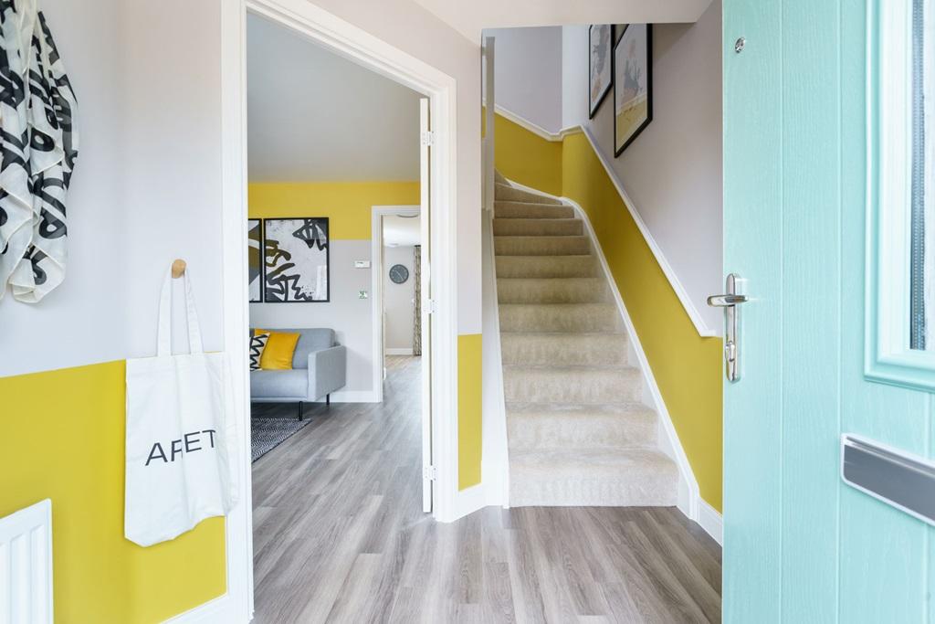 Welcoming entrance hall