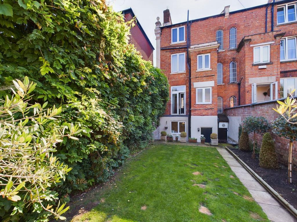 Rear of property