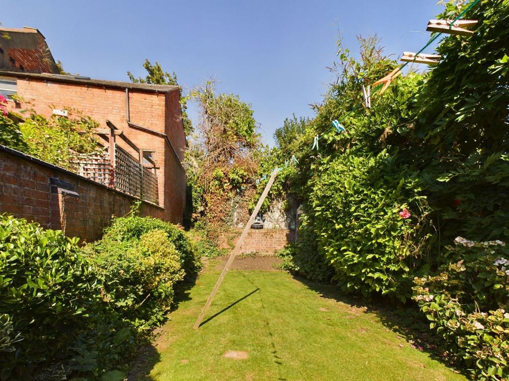 Rear garden