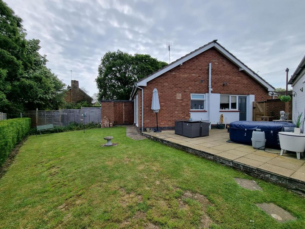 Rear garden
