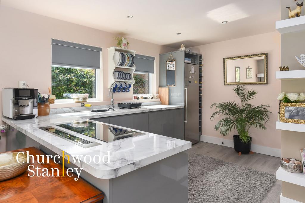 Open plan living space (including the kitchen)