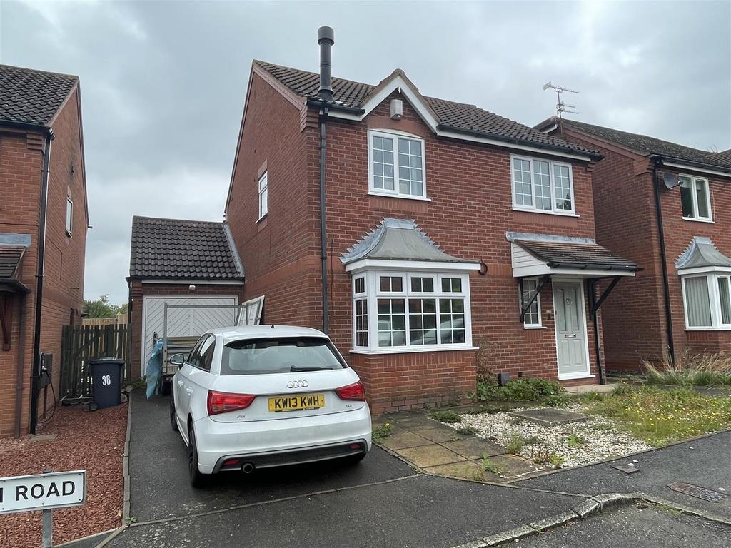 Hogarth Road, Thurcaston Park, Leics 3 bed detached house for sale £