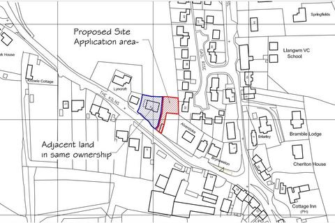 Plot for sale, The Kilns, Llangwm, Haverfordwest