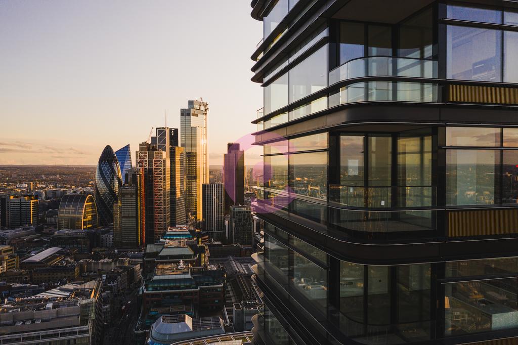 Principal Tower at Dusk