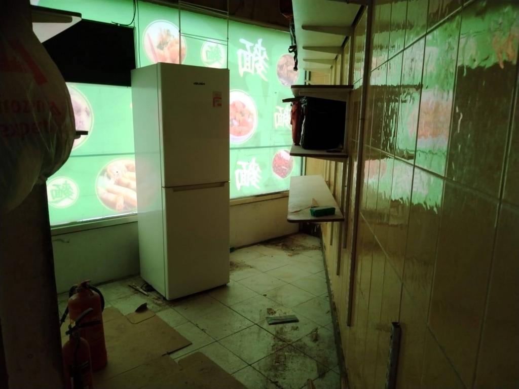Customer waiting area