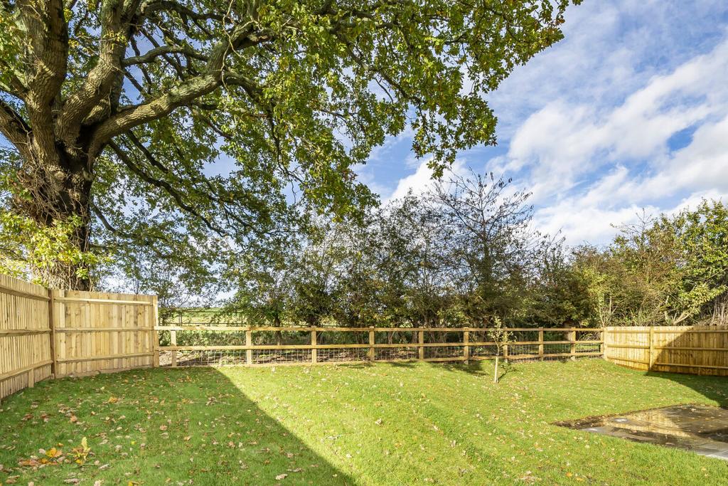 Rear garden