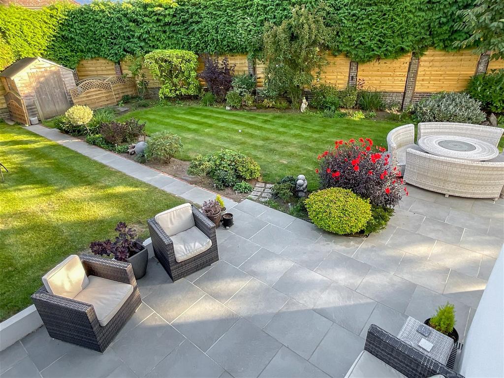 Rear Garden View From Bedroom